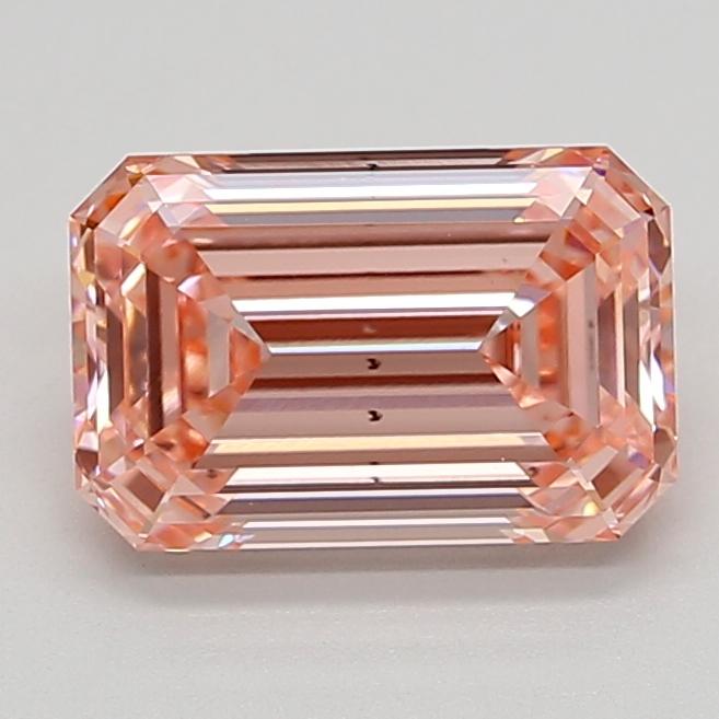 3.05 Ct. Fancy Intense  Pink Emerald Lab Grown Diamond