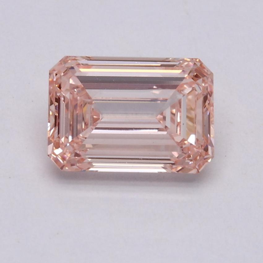 1.14 Ct. Fancy Pink Emerald Lab Grown Diamond