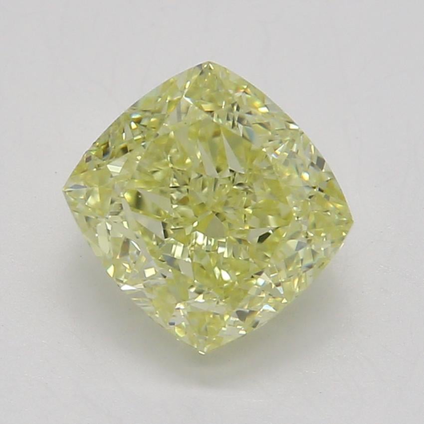 1.00 Ct. Fancy Yellow Cushion Diamond