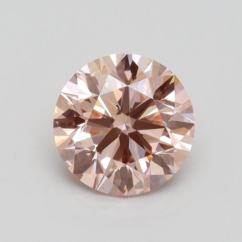 1.51 Ct. Fancy Light Pink Round Lab Grown Diamond