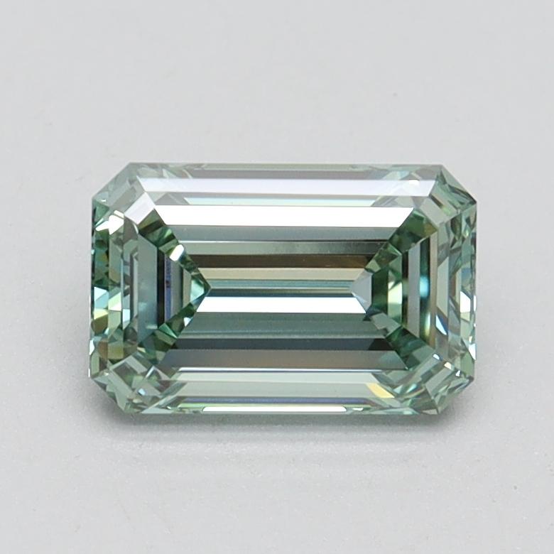 1.05 Ct. Fancy Intense Green Emerald Lab Grown Diamond