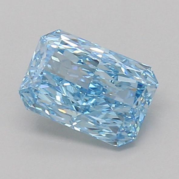 1.07 Ct. Fancy Vivid Blue Radiant Lab Grown Diamond