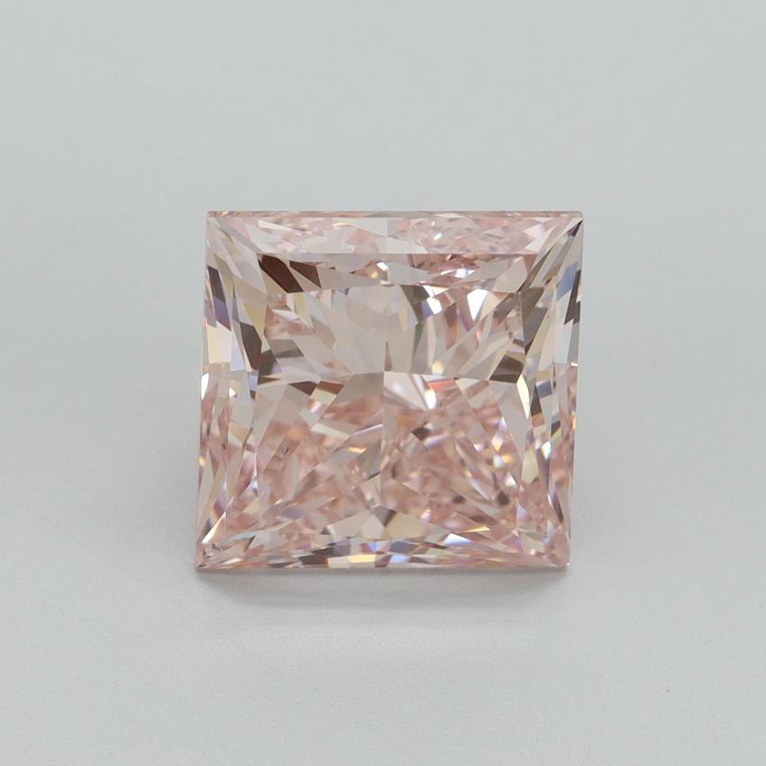 5.02 Ct. Fancy Intense Pink Princess Lab Grown Diamond