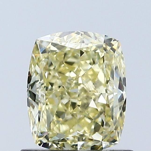 1.04 Ct. Fancy Intense Yellow Cushion Lab Grown Diamond
