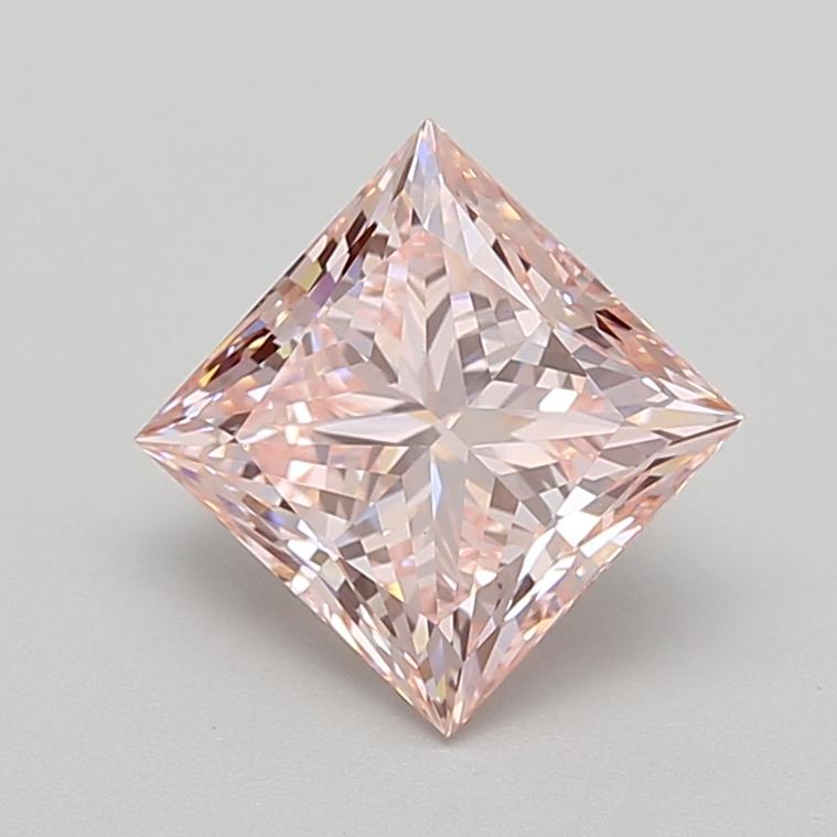 2.71 Ct. Fancy Intense  Pink Princess Lab Grown Diamond