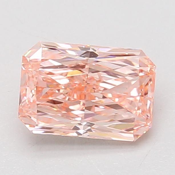 1.57 Ct. Fancy Vivid Pink Radiant Lab Grown Diamond
