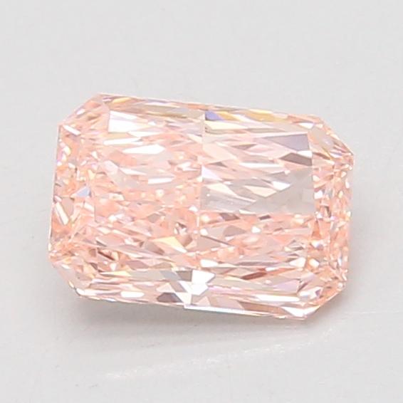 1.10 Ct. Fancy Intense Pink Radiant Lab Grown Diamond