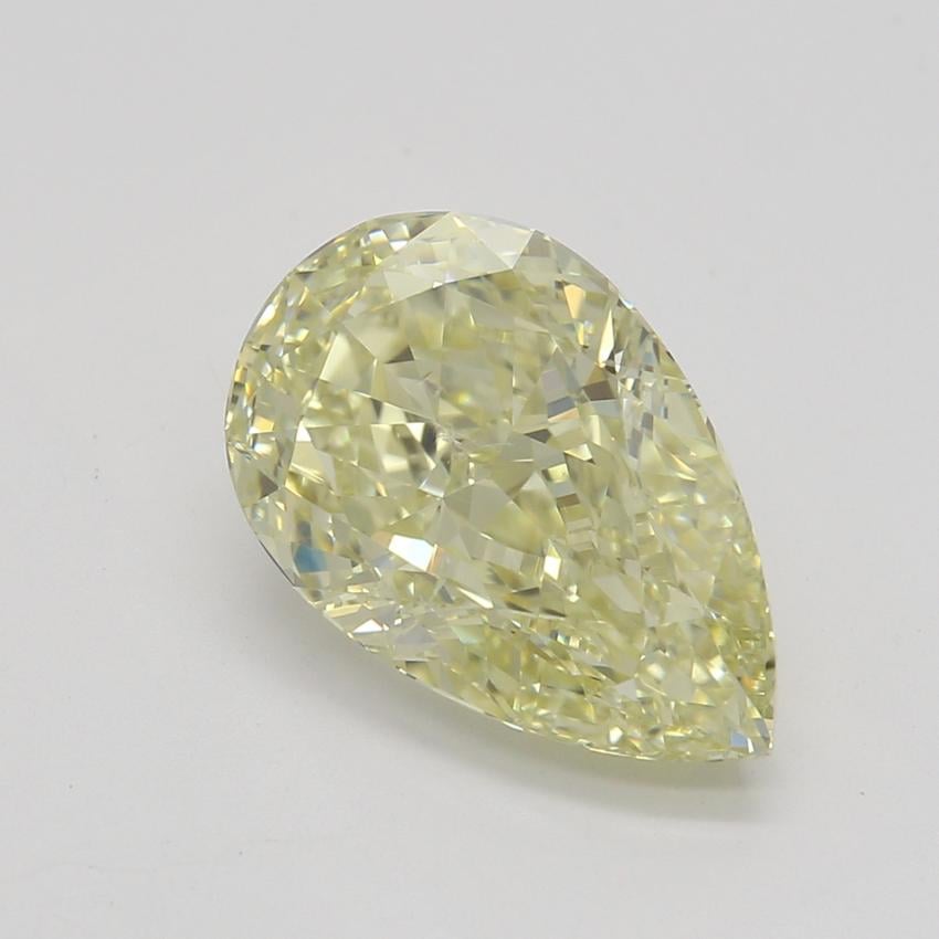 2.02 Ct. Fancy Light Yellow Pear Diamond