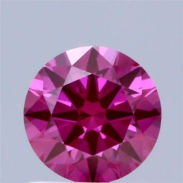 1.01 Ct. Fancy Vivid Pink Round Lab Grown Diamond
