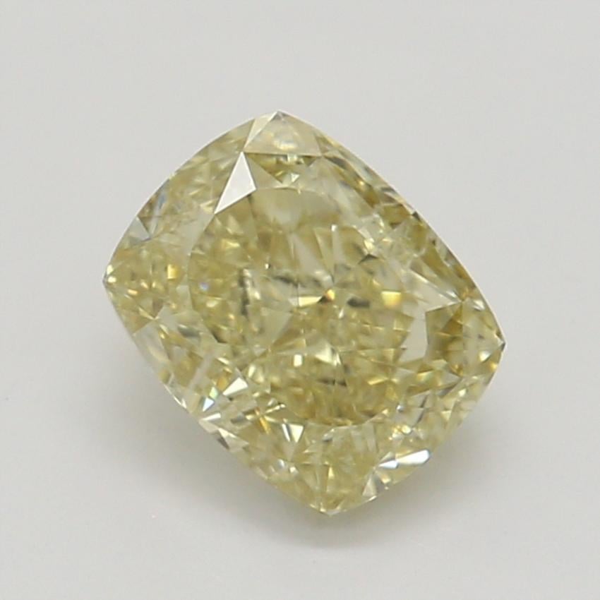 0.52 Ct. Fancy Brownish Yellow Cushion Diamond