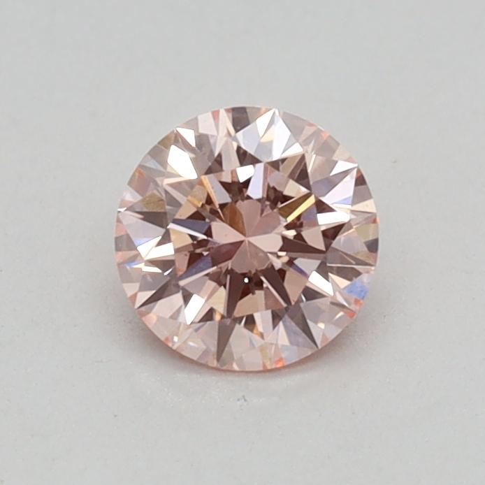 0.34 Ct. Fancy Intense Pink Round Lab Grown Diamond