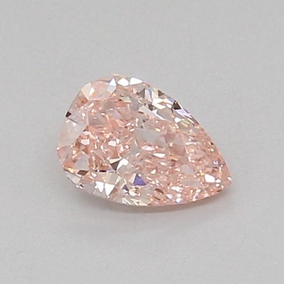 0.52 Ct. Fancy Vivid Pink Pear Lab Grown Diamond