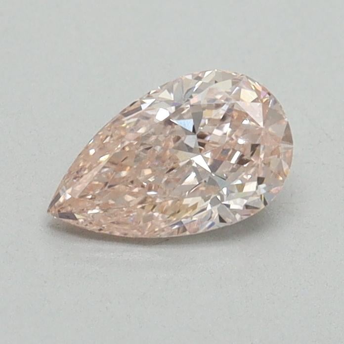 0.52 Ct. Fancy Intense Pink Pear Lab Grown Diamond