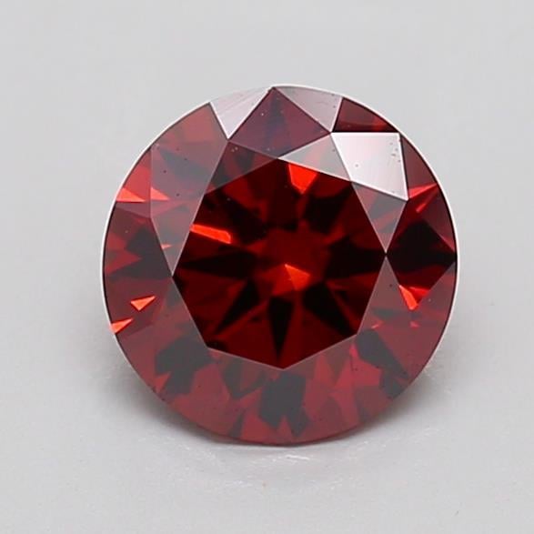1.01 Ct. Fancy Deep  Orange Round Lab Grown Diamond