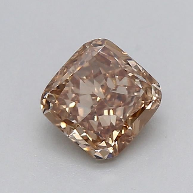 0.37 Ct. Fancy Light  Brown Cushion Lab Grown Diamond