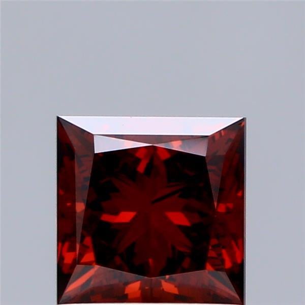 1.00 Ct. Fancy Deep Orange Princess Lab Grown Diamond