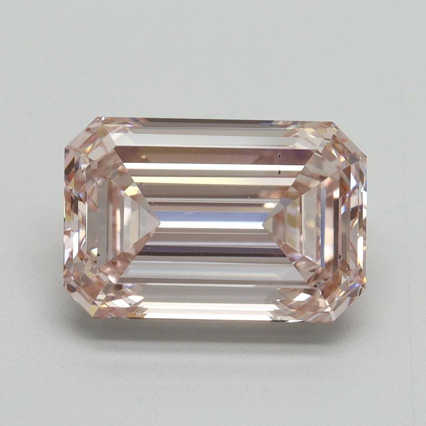 5.05 Ct. Fancy Pink Emerald Lab Grown Diamond