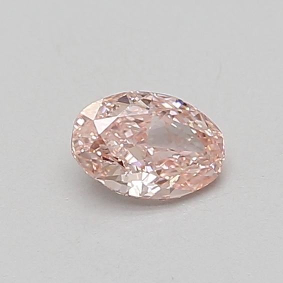 0.43 Ct. Fancy Intense Pink Oval Lab Grown Diamond