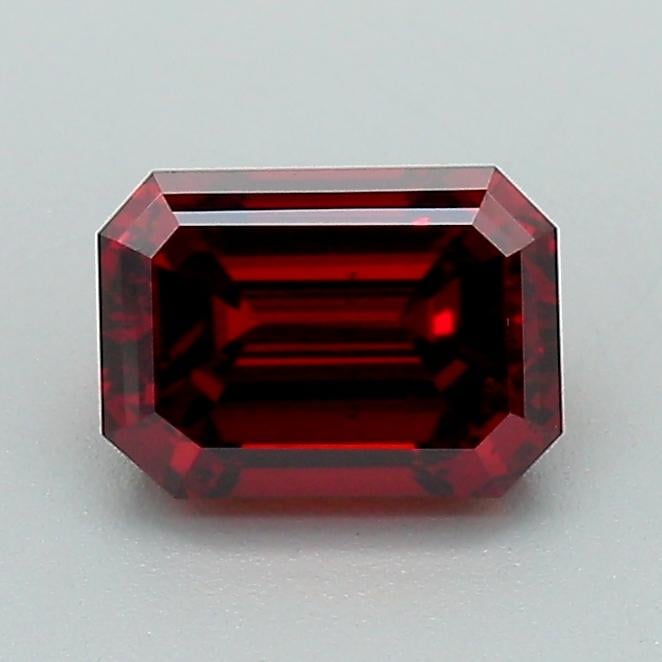 1.01 Ct. Fancy Deep  Orange Emerald Lab Grown Diamond