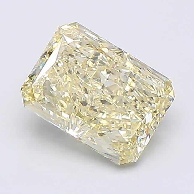 1.58 Ct. Fancy  Yellow Radiant Lab Grown Diamond