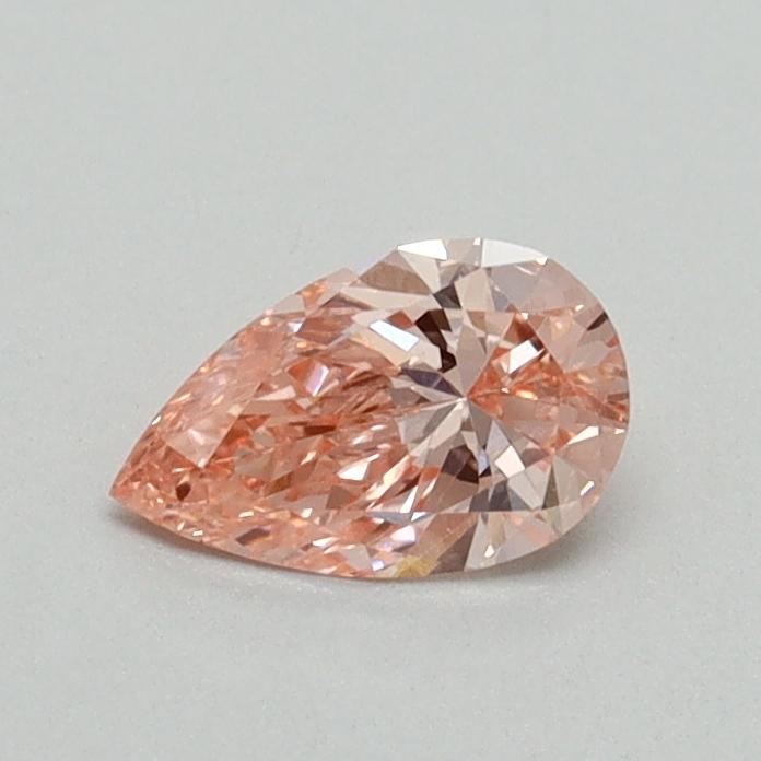 0.37 Ct. Fancy Vivid Pink Pear Lab Grown Diamond