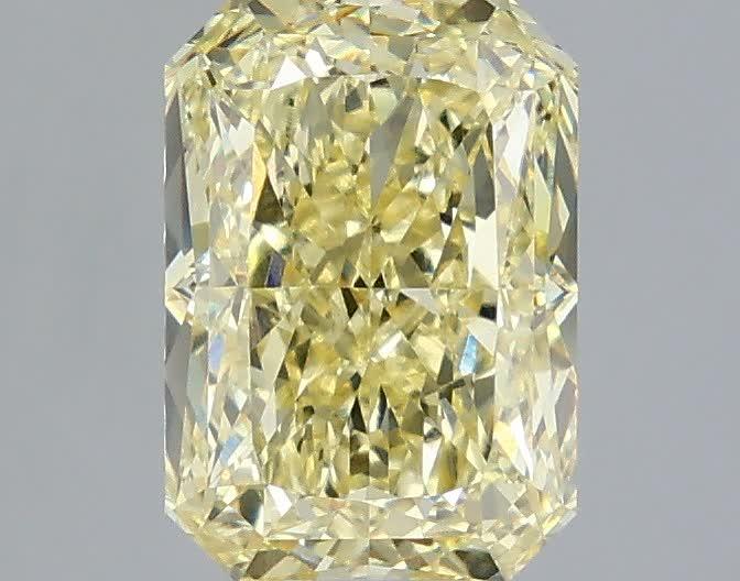 2.54 Ct. Fancy  Yellow Radiant Lab Grown Diamond