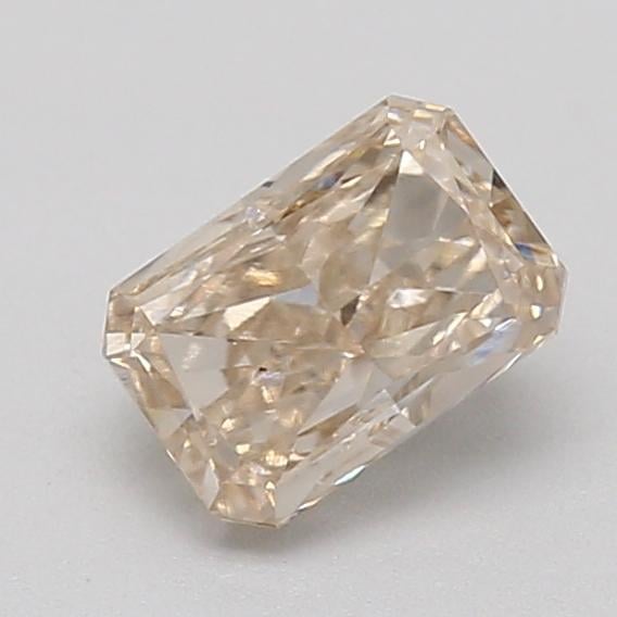 0.42 Ct. Very Light  Brown Radiant Lab Grown Diamond