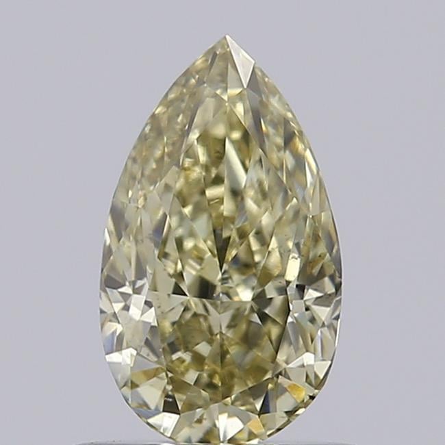 0.74 Ct. Fancy Yellow Pear Lab Grown Diamond