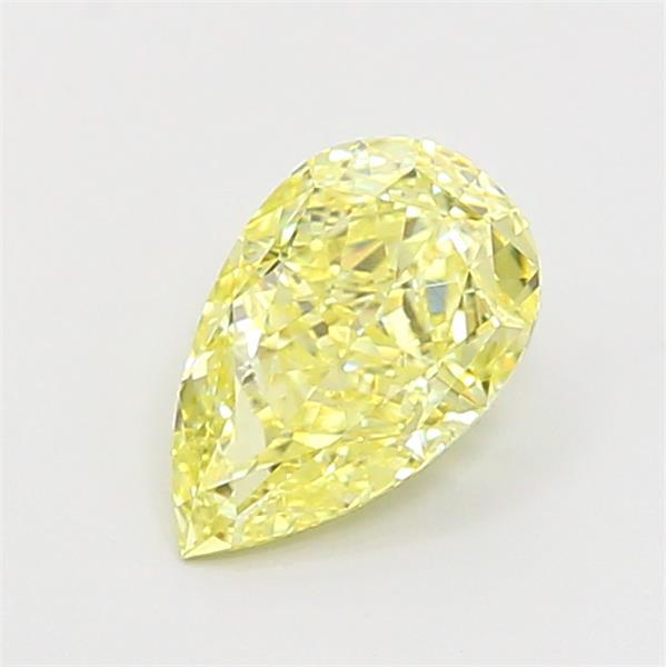 1.09 Ct. Fancy Intense Yellow Pear Lab Grown Diamond