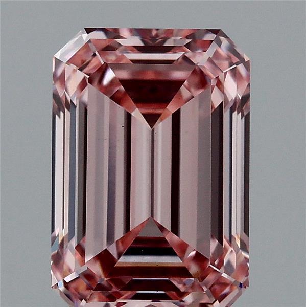 1.60 Ct. Fancy Intense Pink Emerald Lab Grown Diamond