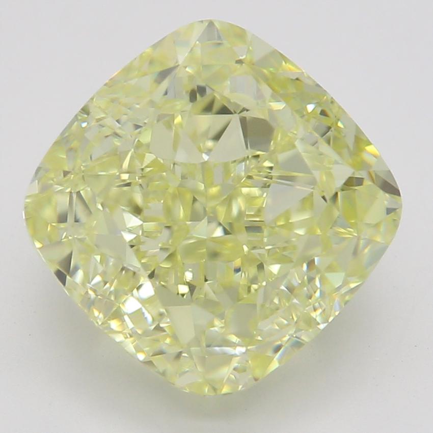 3.24 Ct. Fancy Yellow Cushion Diamond