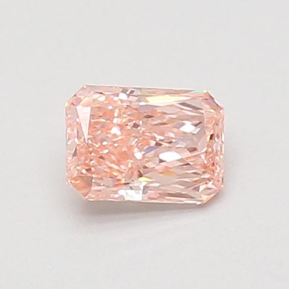 0.50 Ct. Fancy Vivid Pink Radiant Lab Grown Diamond