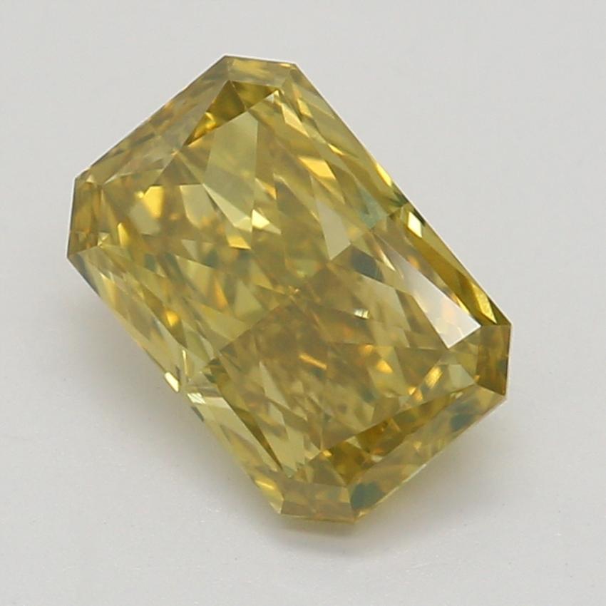 0.73 Ct. Fancy Deep Brownish Yellow Radiant Diamond