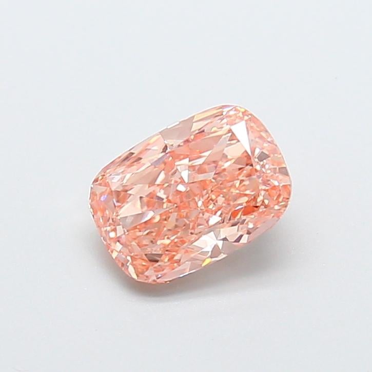 1.50 Ct. Fancy Intense Brownish Orange Cushion Lab Grown Diamond