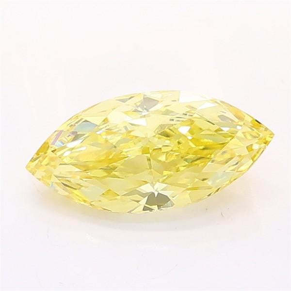 1.12 Ct. Fancy Intense Yellow Marquise Lab Grown Diamond