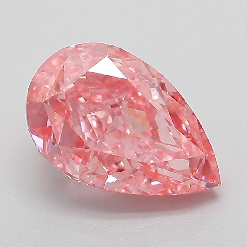 2.08 Ct. Fancy Pink Pear Lab Grown Diamond