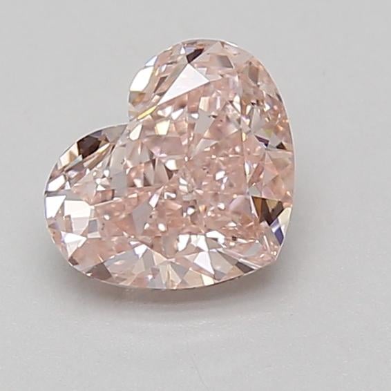 1.06 Ct. Fancy Intense Pink Heart Lab Grown Diamond