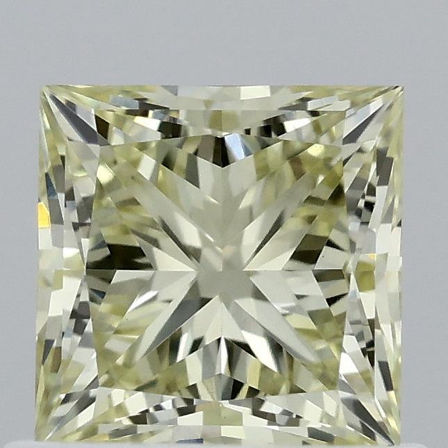 0.84 Ct. Fancy Intense Yellow Princess Lab Grown Diamond