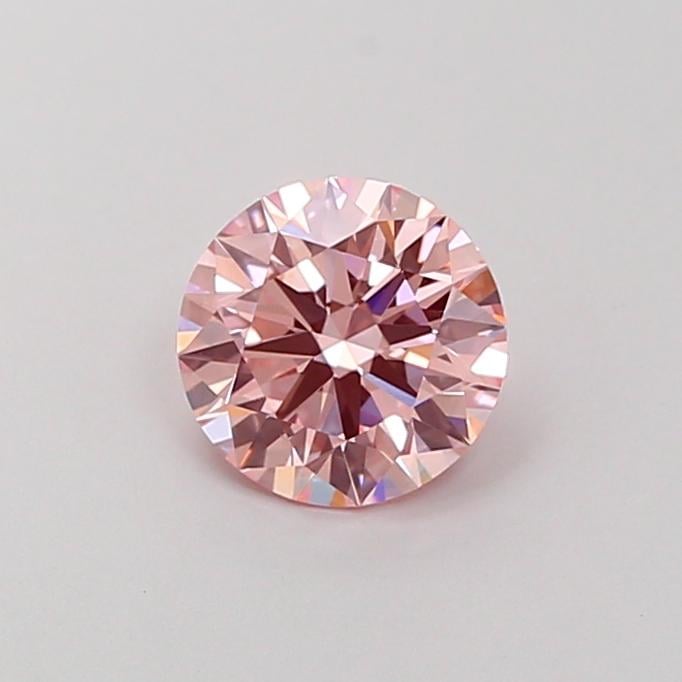 1.10 Ct. Fancy Intense Pink Round Lab Grown Diamond