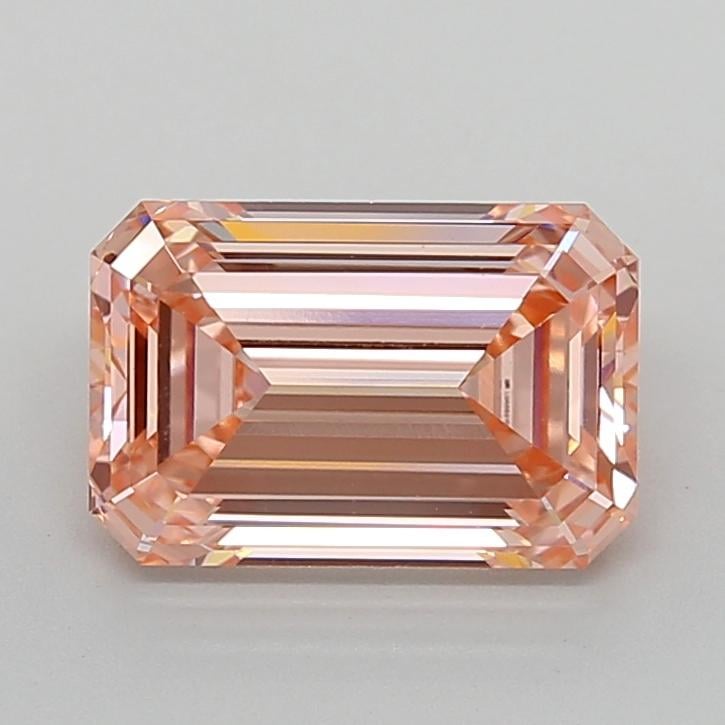 3.03 Ct. Fancy Intense  Pink Emerald Lab Grown Diamond