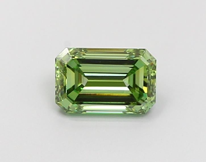 1.05 Ct. Fancy Vivid  Green Emerald Lab Grown Diamond