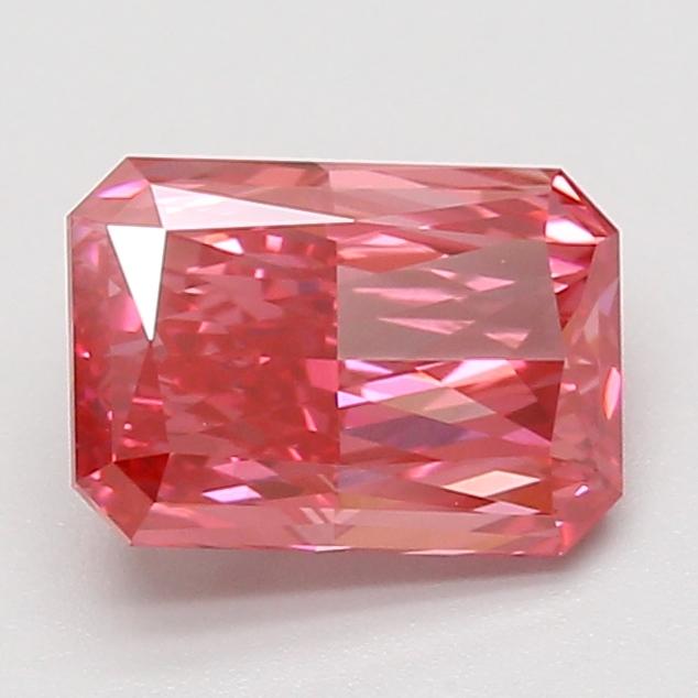 2.06 Ct. Fancy Vivid Pink Radiant Lab Grown Diamond