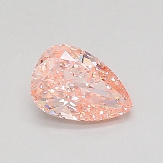 0.51 Ct. Fancy Vivid Pink Pear Lab Grown Diamond