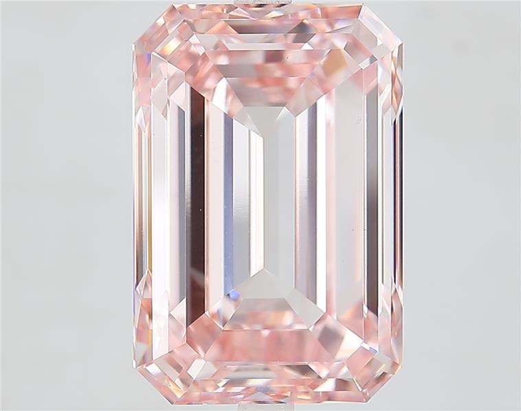 11.55 Ct. Fancy Intense Pink Emerald Lab Grown Diamond