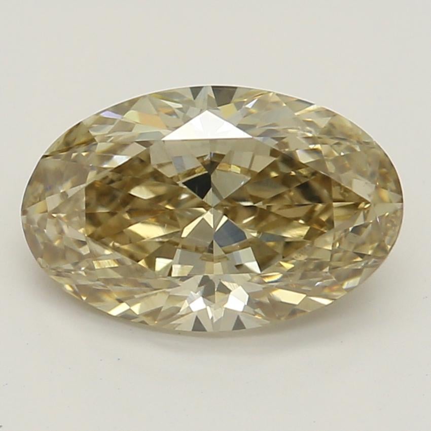 1.00 Ct. Fancy Brown-Yellow Oval Diamond