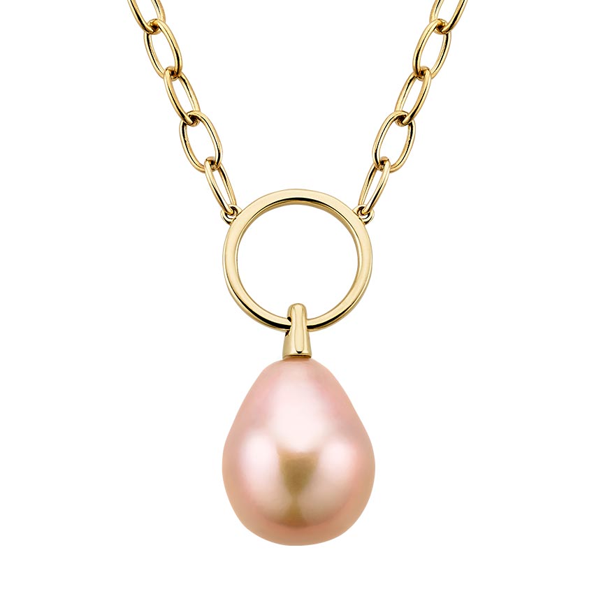 Mila Cultured Baroque Pearl Necklace - Brilliant Earth