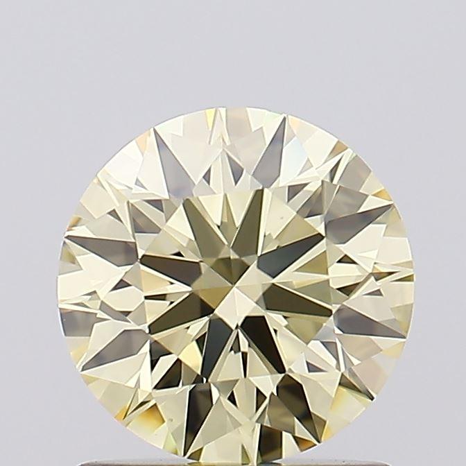 1.07 Ct. Fancy Light Yellow Round Lab Grown Diamond