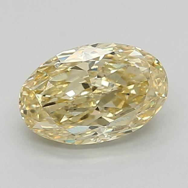 1.82 Ct. Fancy Intense  Yellow Oval Lab Grown Diamond