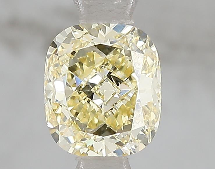 1.00 Ct. Fancy Intense Yellow Cushion Lab Grown Diamond