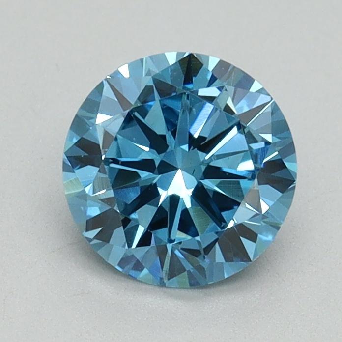 1.00 Ct. Fancy Vivid Blue Round Lab Grown Diamond